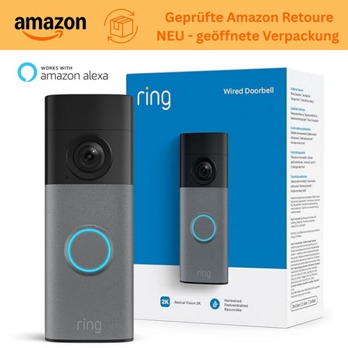 Ring wired video doorbell - wired,