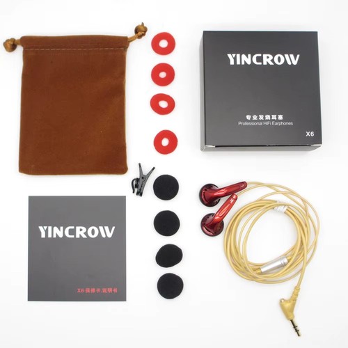 Yincrow auricolari ear - yincrow, in-ear