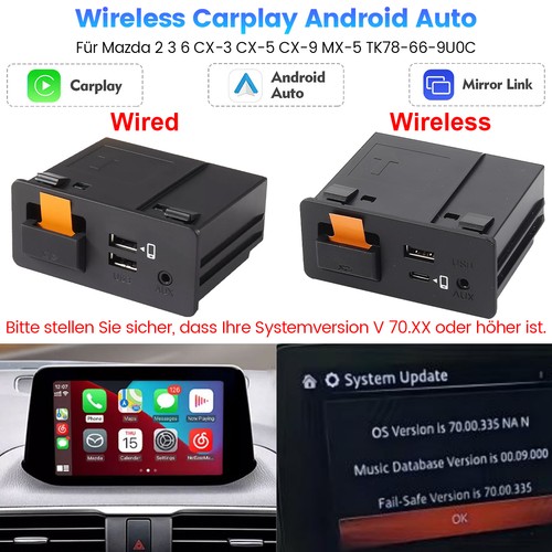 Wired wireless carplay - carplay, android