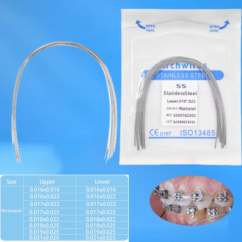 Filo ortodontico dentale - , in